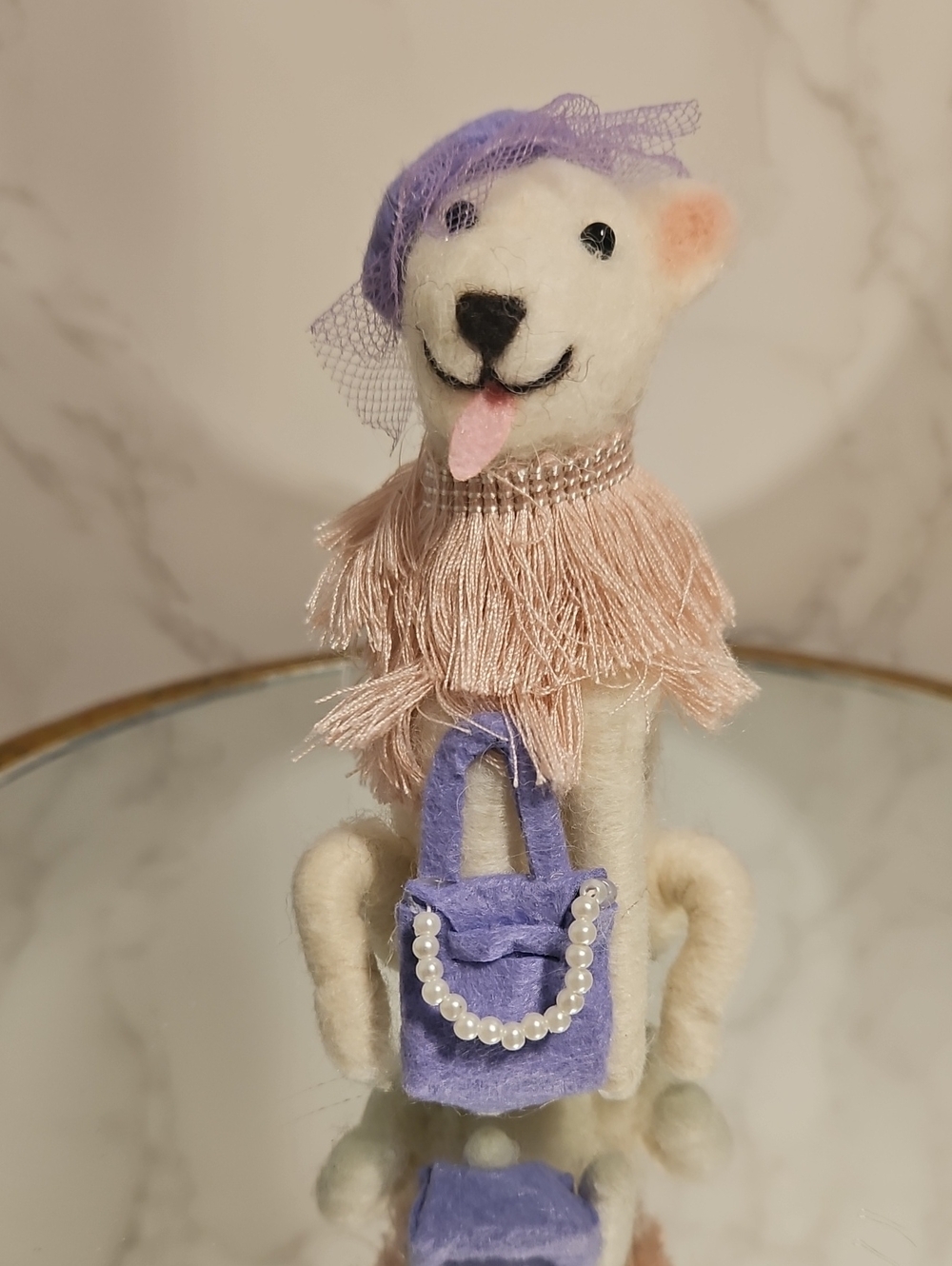Felted Posh Puppy
